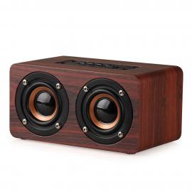 High-Quality 10W Wooden Desktop Bluetooth Speaker