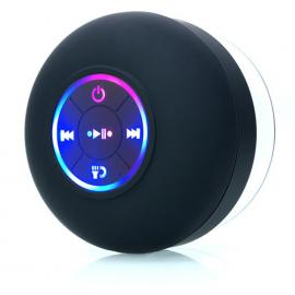 LED Colorful Waterproof Bluetooth Speaker with Suction Cup